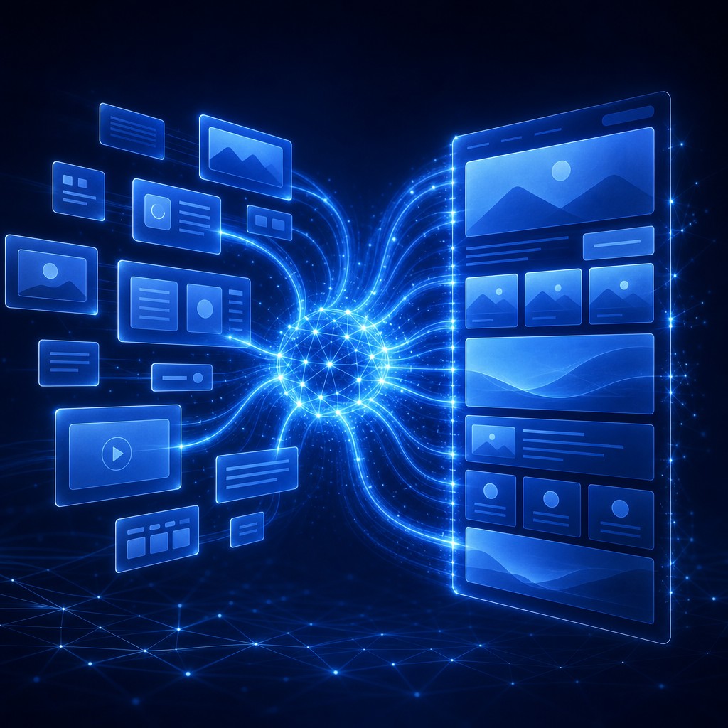 Can AI Dynamically Compose Marketing Pages From Modular Content Blocks