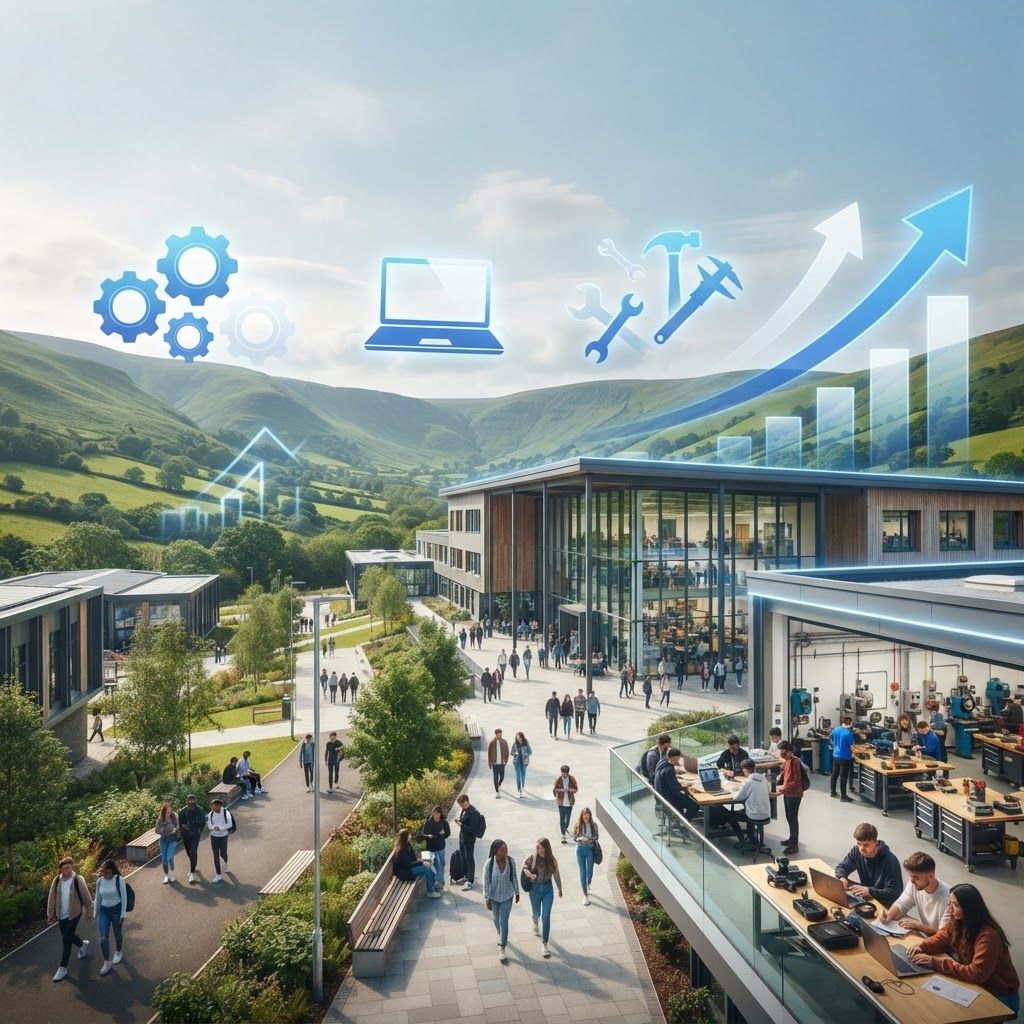 Top 10 Best Colleges in Caerphilly