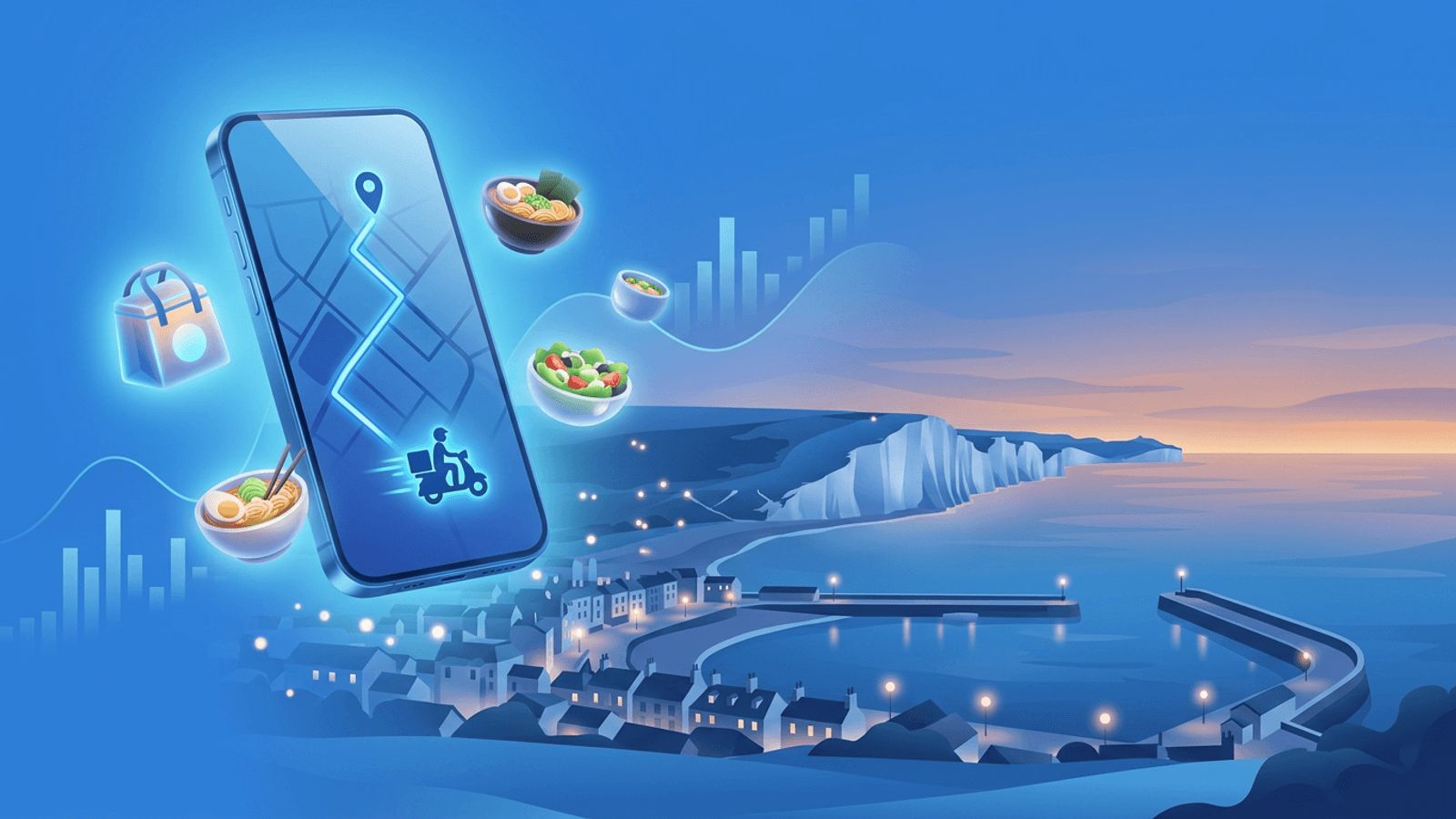 Top 10 Best Food Delivery Apps in Folkestone and Hythe