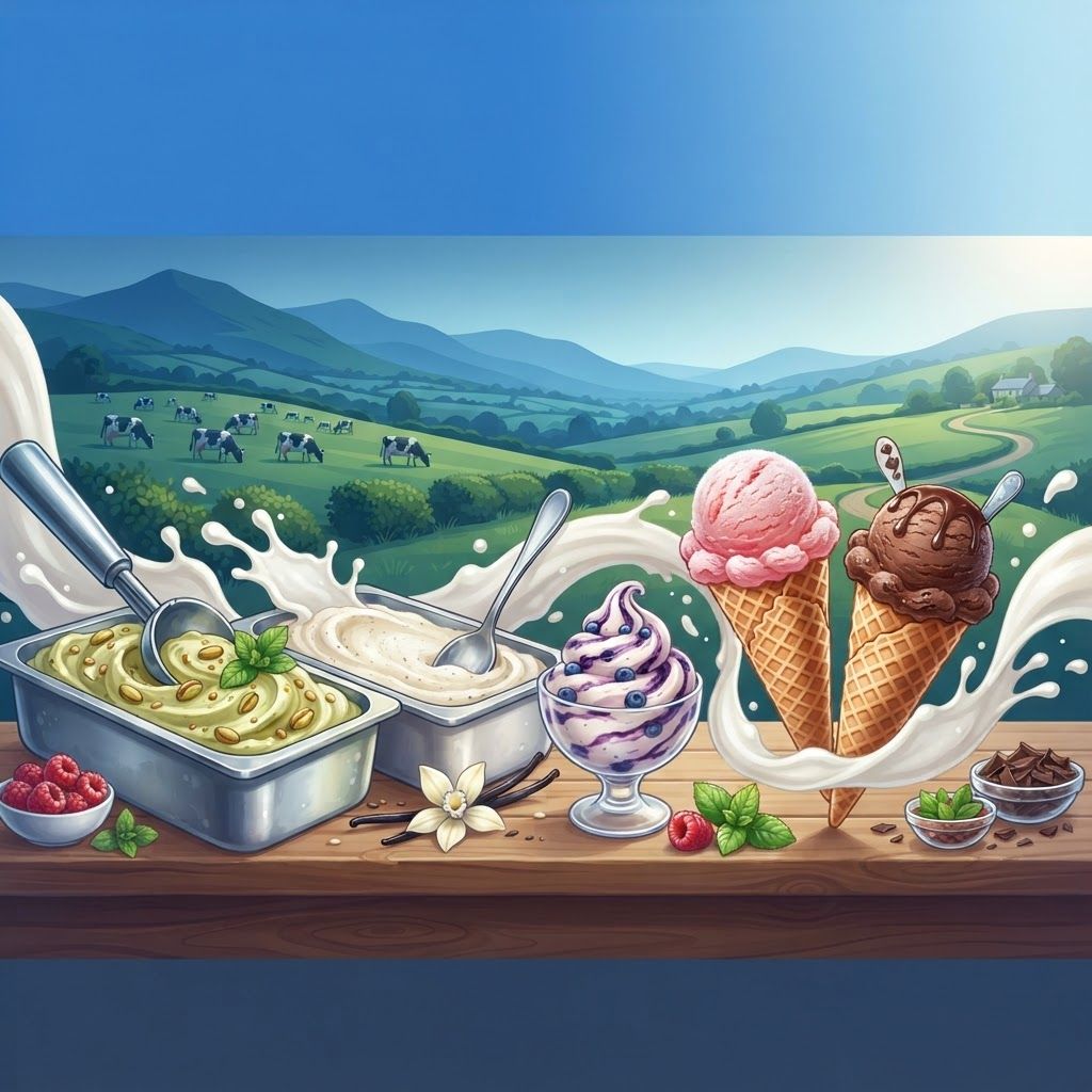 Top 10 Best Ice Cream Brands in Powys