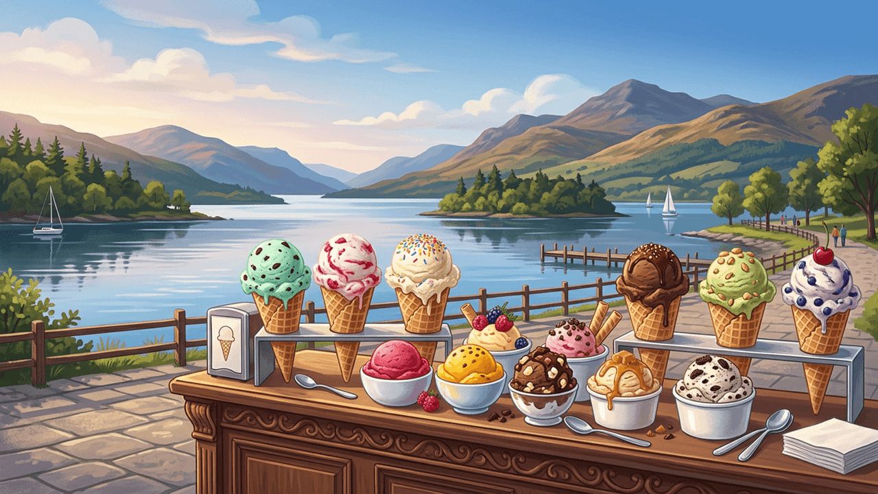 Top 10 Best Ice Cream Brands in West Dunbartonshire