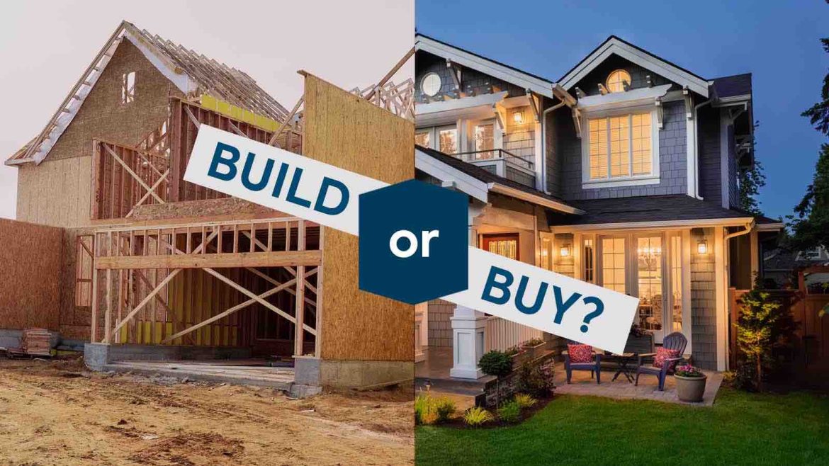 BUILDING A HOME IS BETTER THAN BUYING ONE