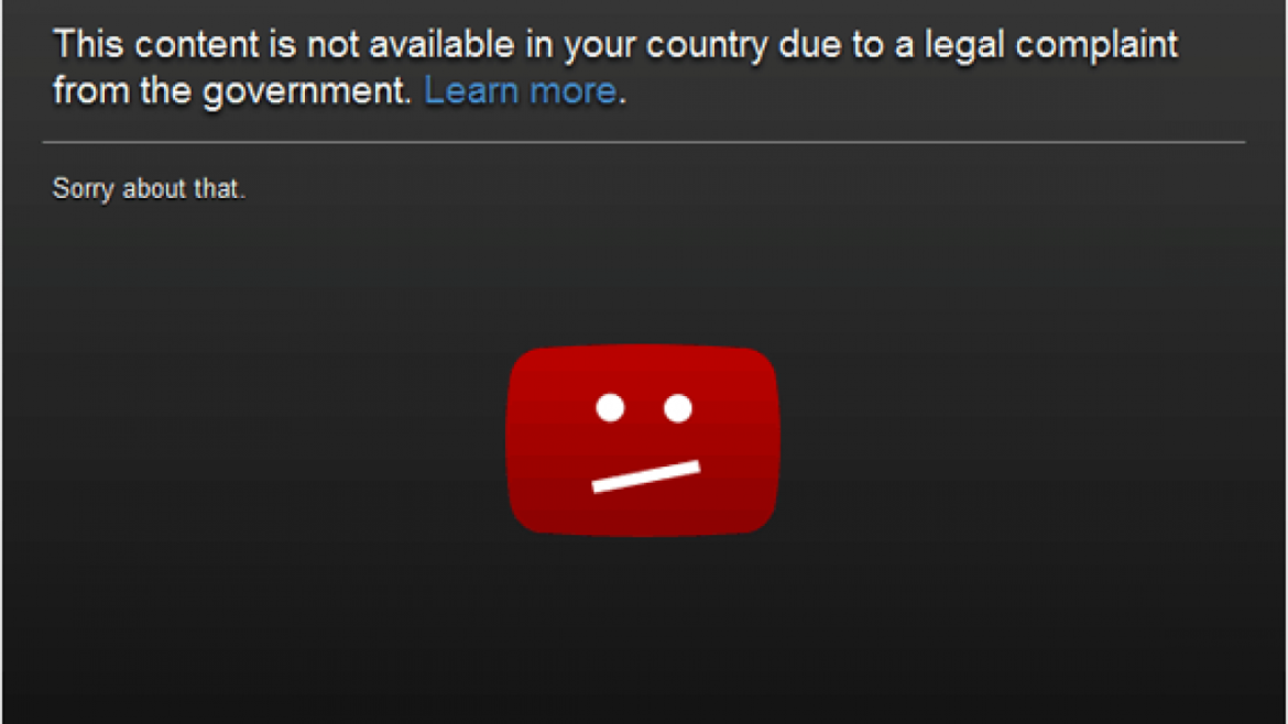 YouTube Videos Not Available in Your Country YouTube Videos Not Available in Your Country