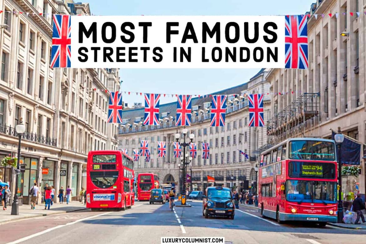 Famous Streets of London Famous Streets of London