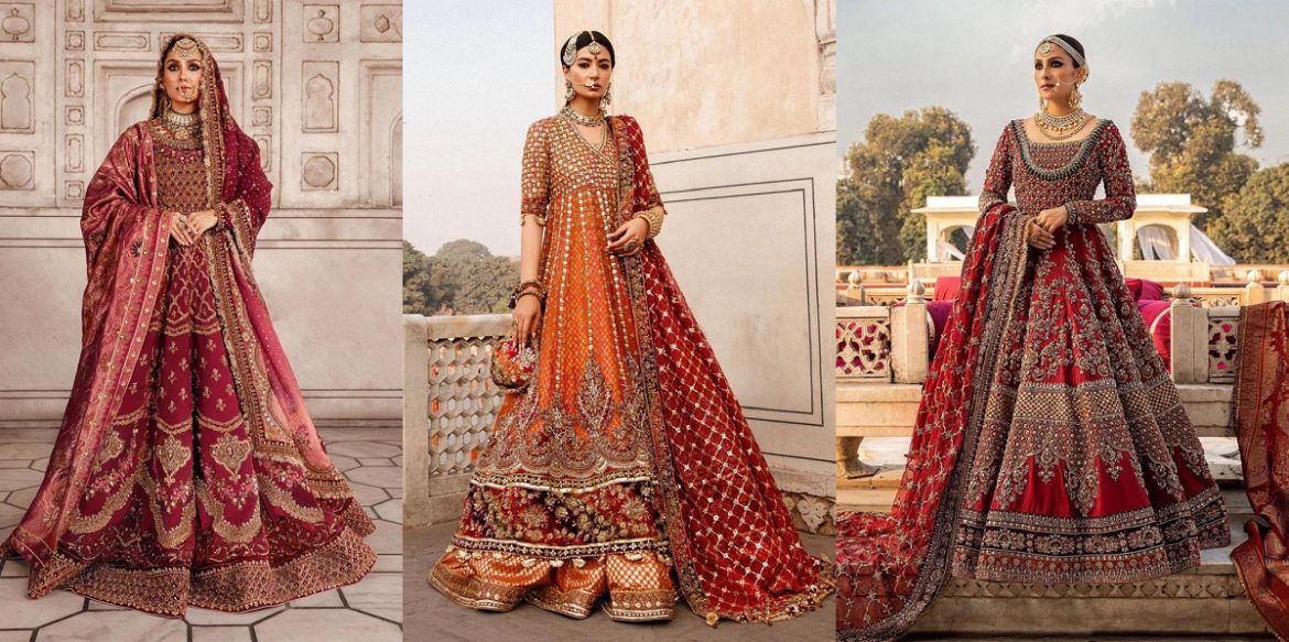The Most Stunning Pakistani Bridal Suits in 2024 The Most Stunning Pakistani Bridal Suits in 2024